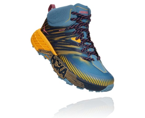 Trailove Tenisky Hoka One One Speedgoat Mid GORE-TEX 2 Damske Modre (10HFVDXSU)